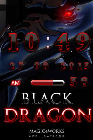 black dragon digital clock 2.22