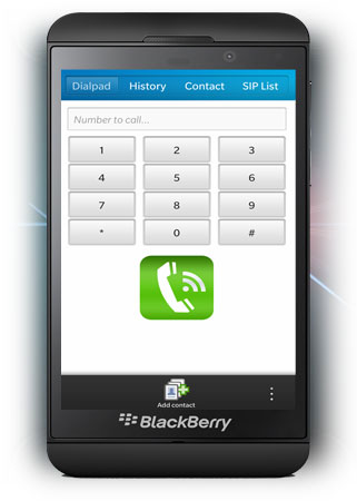 BlackBerry® Sip Client (VoIP) 3.0.0.2