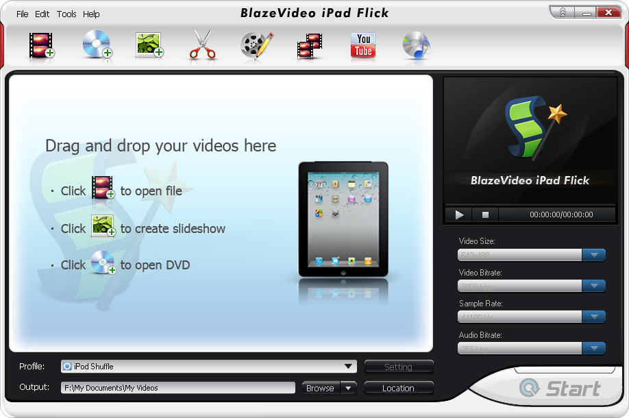 BlazeVideo iPad Flick 4.0.0.0