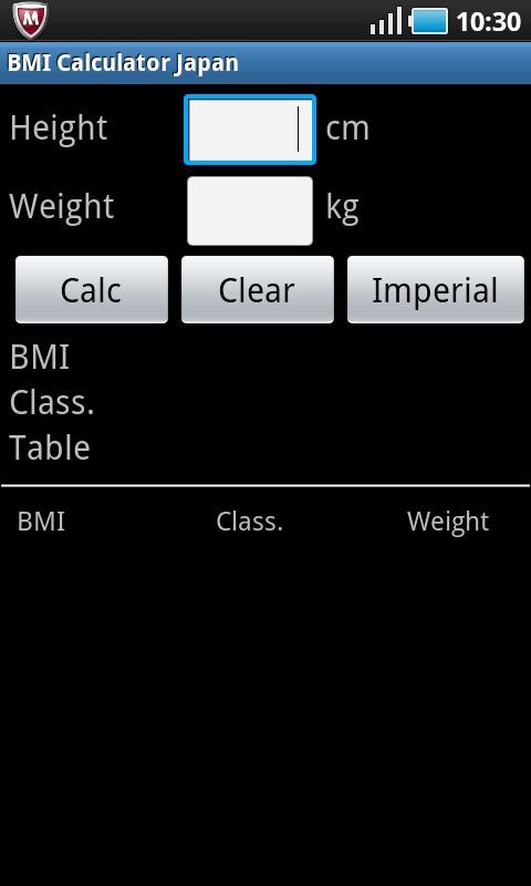 BMI Calculator Japan 1.0.3