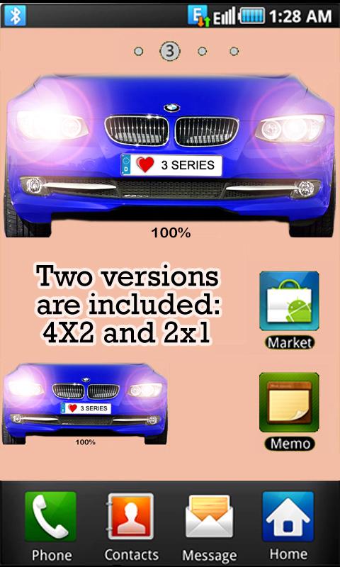 BMW 3 series widget 1.1