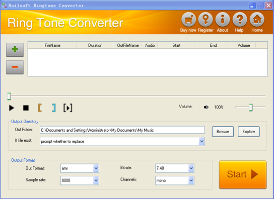 Boilsoft RingTone Converter 1.04.6