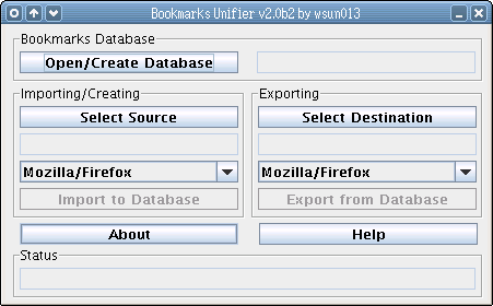 Bookmarks Unifier 2.0b2