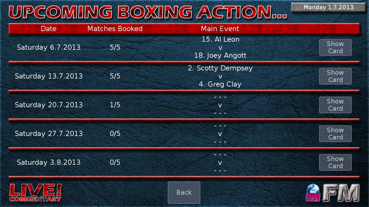 Boxing Manager Game 1.5.1