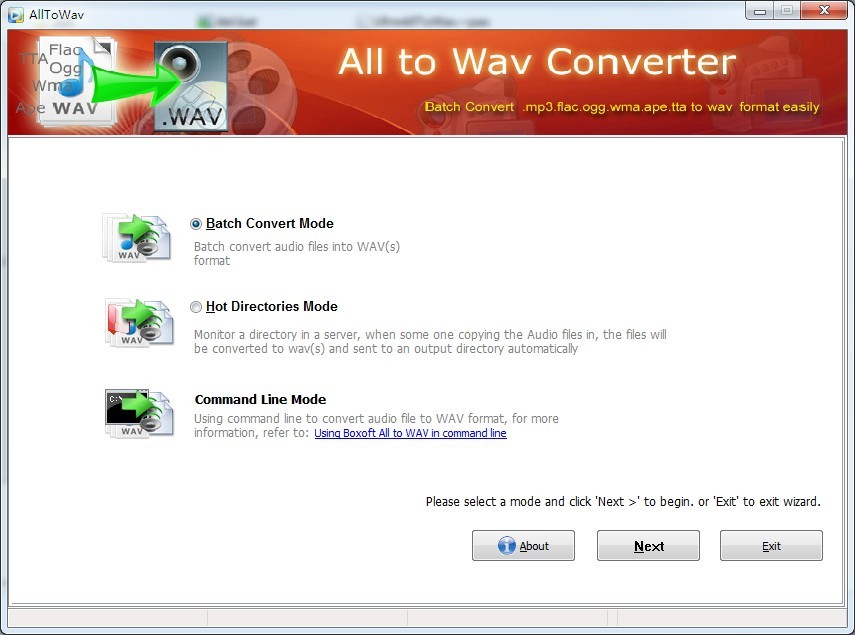 Boxoft All to Wav Converter 1.3