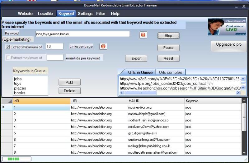 Boxxer Rebrandable Email Extractor Free 2.3