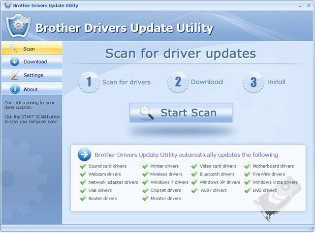 Brother Drivers Update Utility For Windows 7 3.1