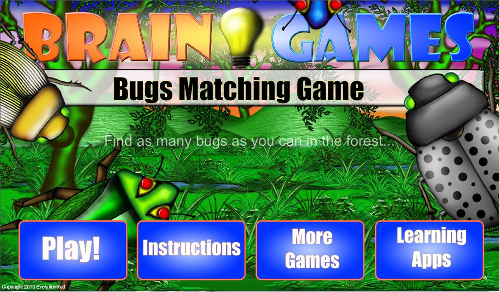 Bugs Matching Game 1.0.0