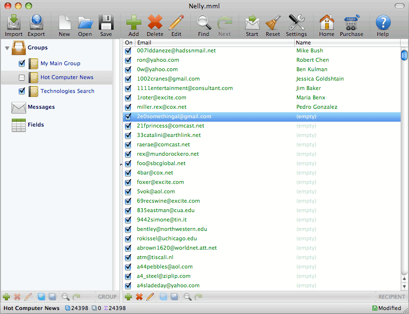 Bulk Mac Mail for Panther 4.23