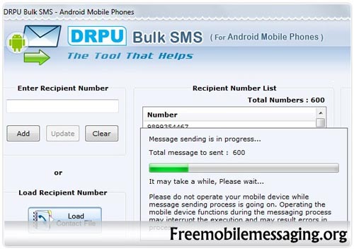 Bulk Messaging Software Android 8.2.1.0