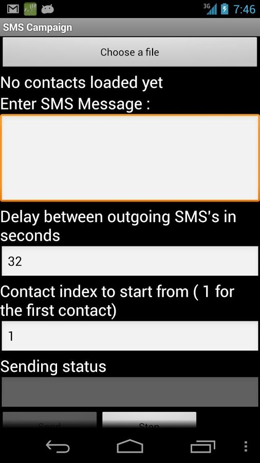 Bulk SMS Campaign 1.0