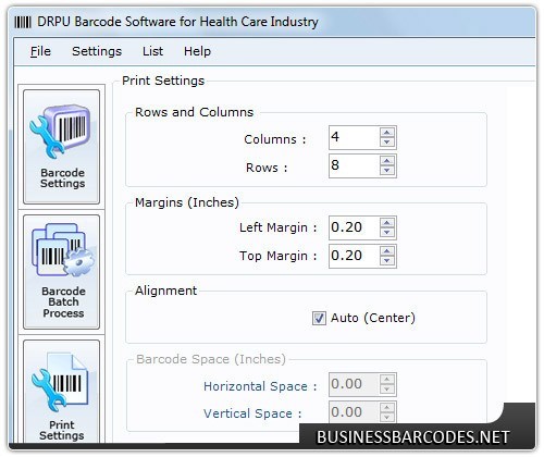 Business Barcodes for Healthcare 7.3.0.1