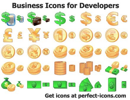 Business Icons for Developers 2012.2