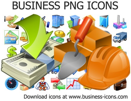 Business PNG Icons 2015.1