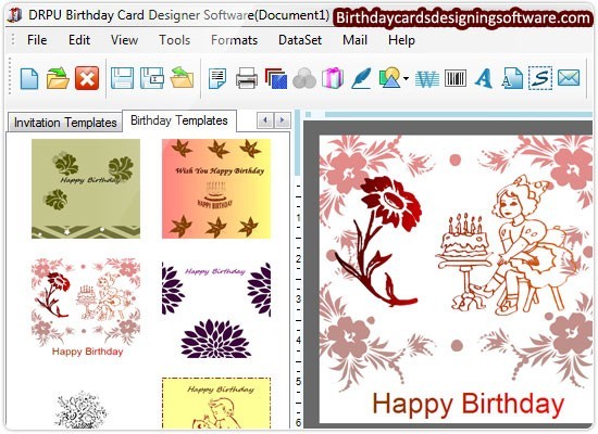 Buy Birthday Cards Designing Software 8.2.0.1