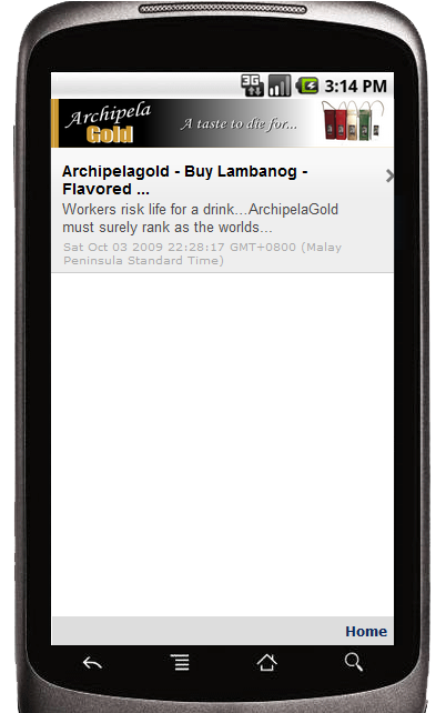 Buy Flavored Lambanog Coconut Wine Android App 1.1