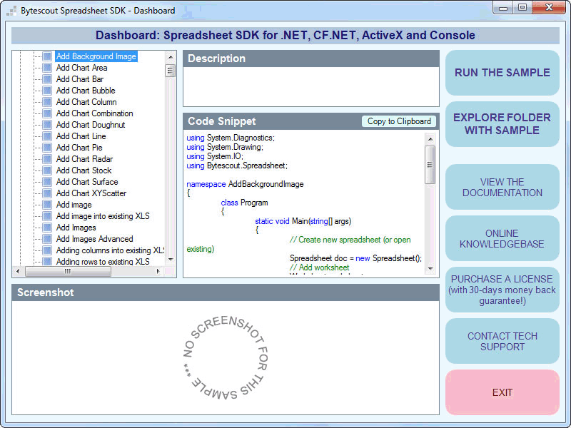 Bytescout Spreadsheet SDK 3.0.0.1699