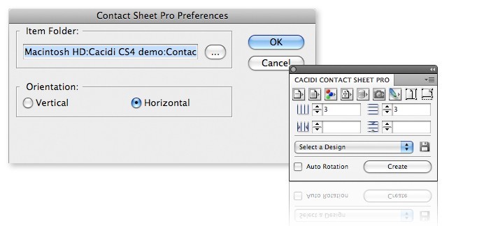 Cacidi Contact Sheet Pro CS4 1.0