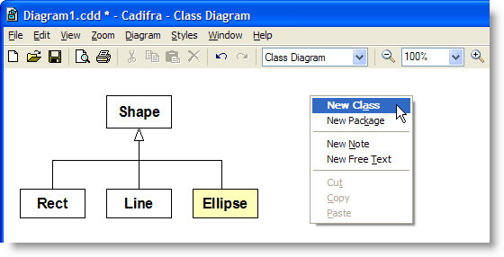 Cadifra UML Editor 1.3.1