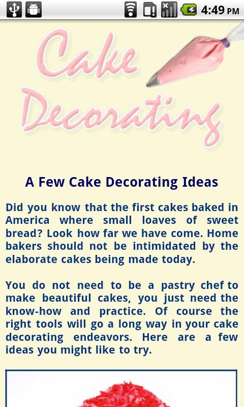 Cake Decorating Tips 1.0