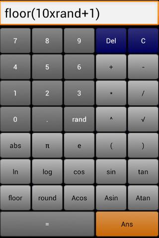 Calculator + ans + rand 2.5