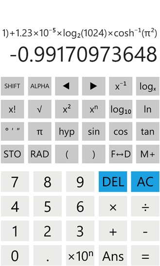 Calculator+ 1.0.0.0