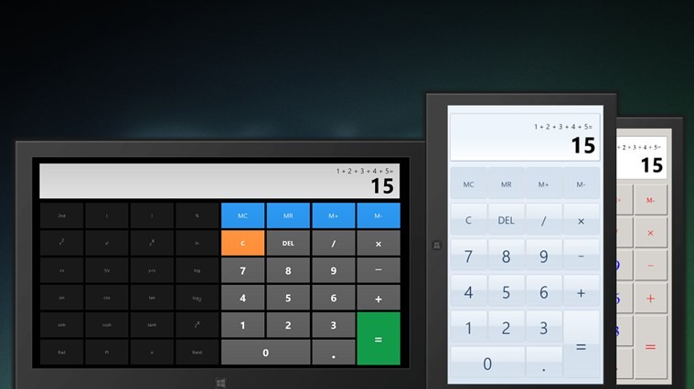 Calculator X8 for Win8 UI 1.8