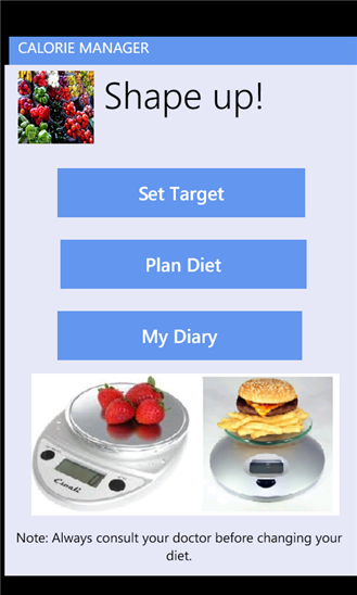 Calorie_Manager 1.0.0.0