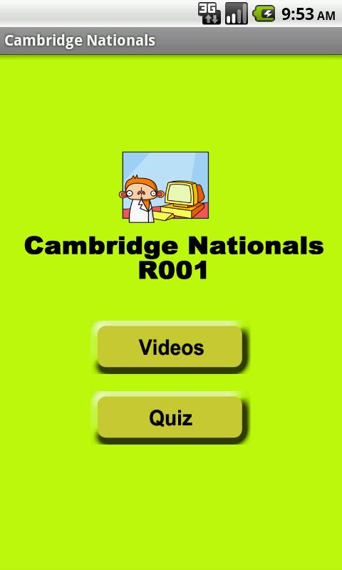 Cambridge Nationals R001 1.0