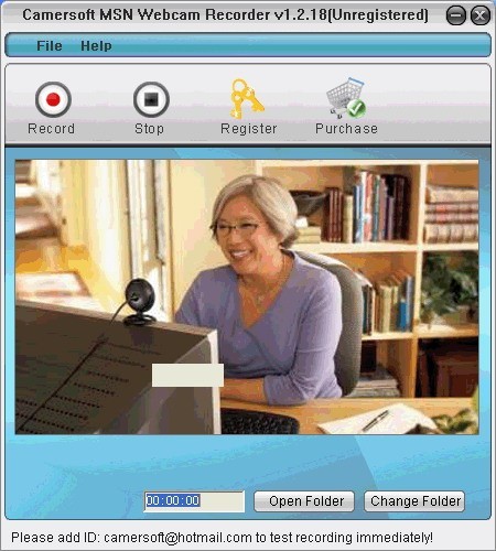Camersoft MSN Webcam Recorder 1.2.18