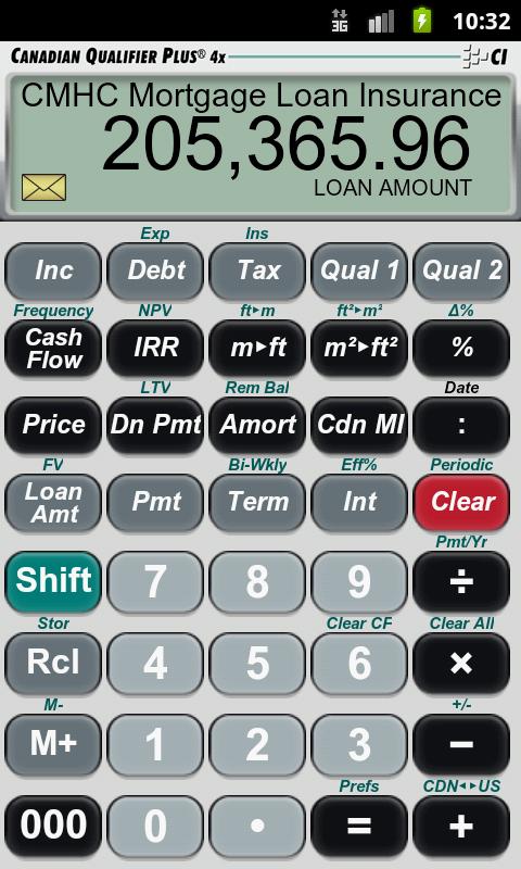 Canadian QP4x Loan Calculator 1.0.7