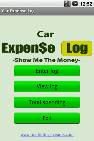 Car Expense Log 1.1