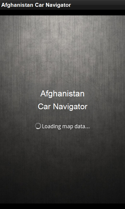 Car Navigator Afghanistan 1.1