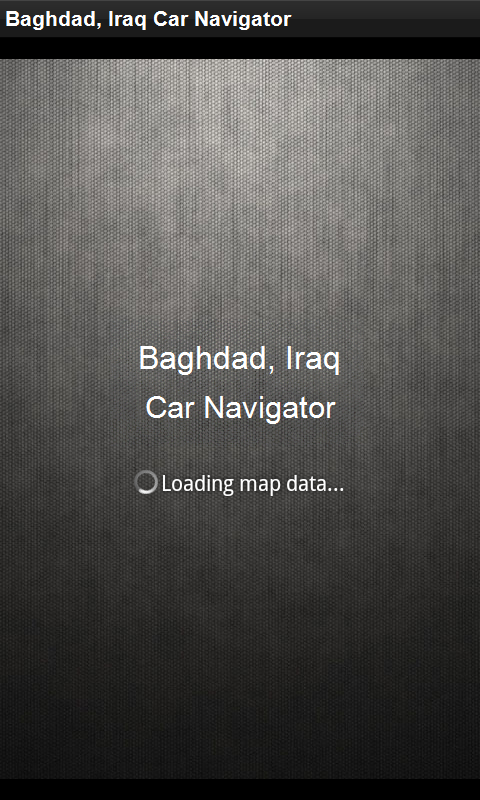 Car Navigator Baghdad, Iraq 1.1