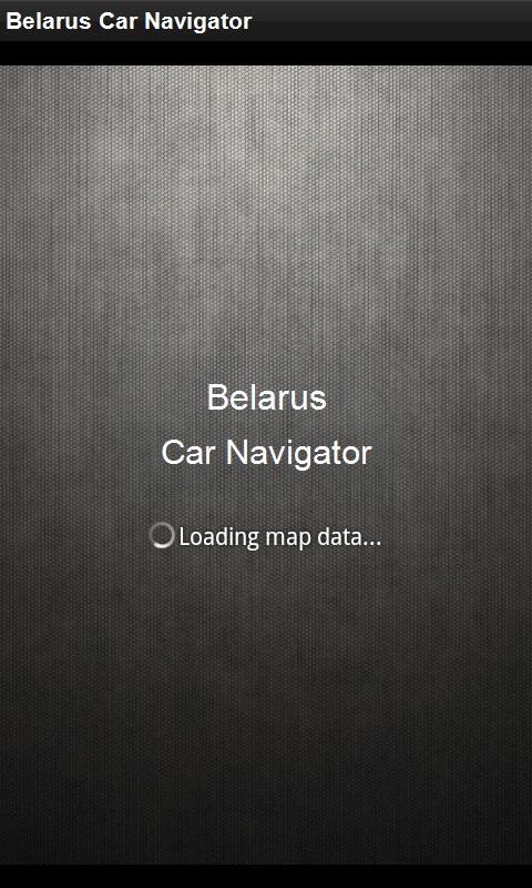 Car Navigator Belarus 1.0