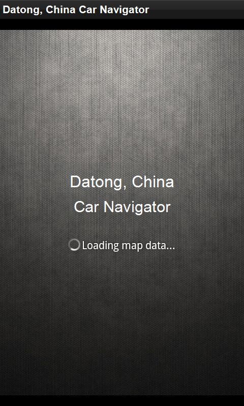 Car Navigator Datong, China 1.1