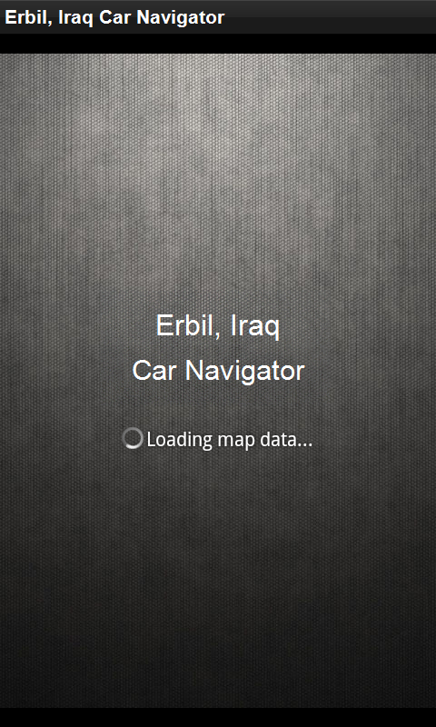 Car Navigator Erbil, Iraq 1.1