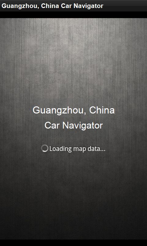 Car Navigator Guangzhou, China 1.1
