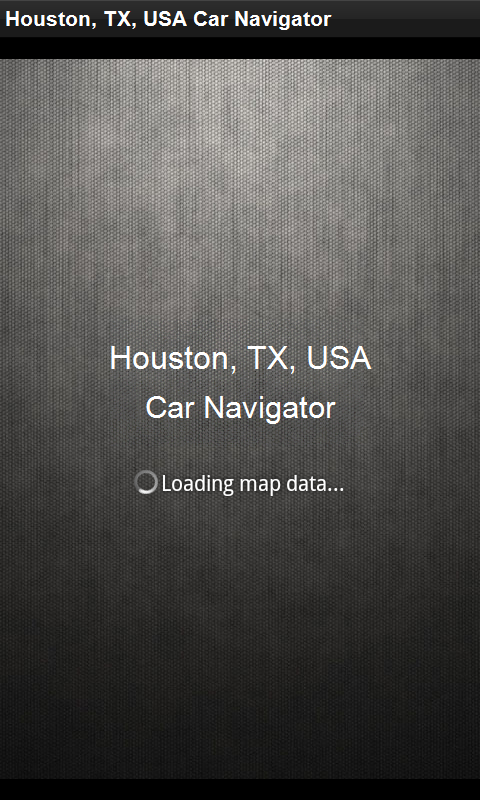 Car Navigator Houston, TX, USA 1.1