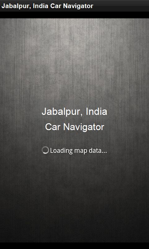 Car Navigator Jabalpur, India 1.0