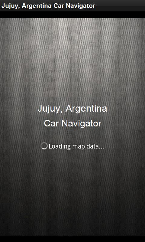 Car Navigator Jujuy, Argentina 1.1