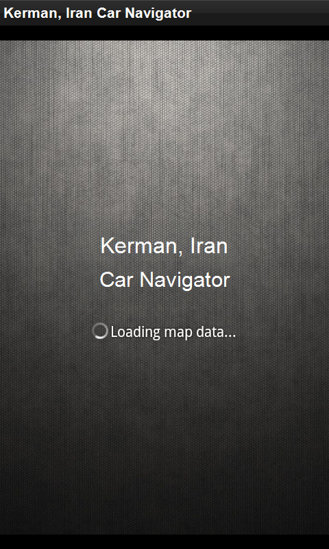 Car Navigator Kerman, Iran 1.1