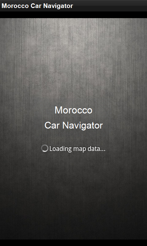 Car Navigator Morocco 1.1