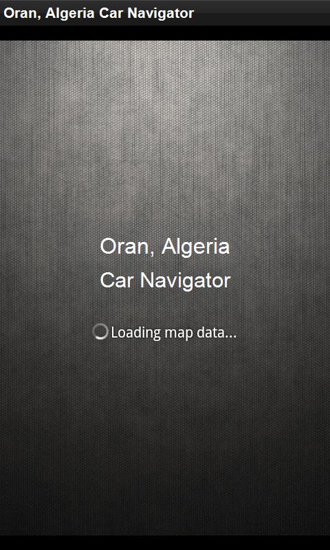 Car Navigator Oran, Algeria 1.1