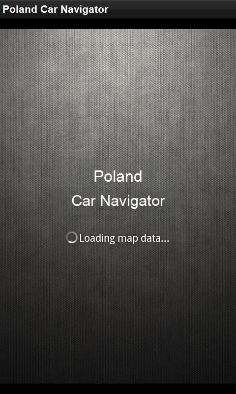 Car Navigator Poland 1.1