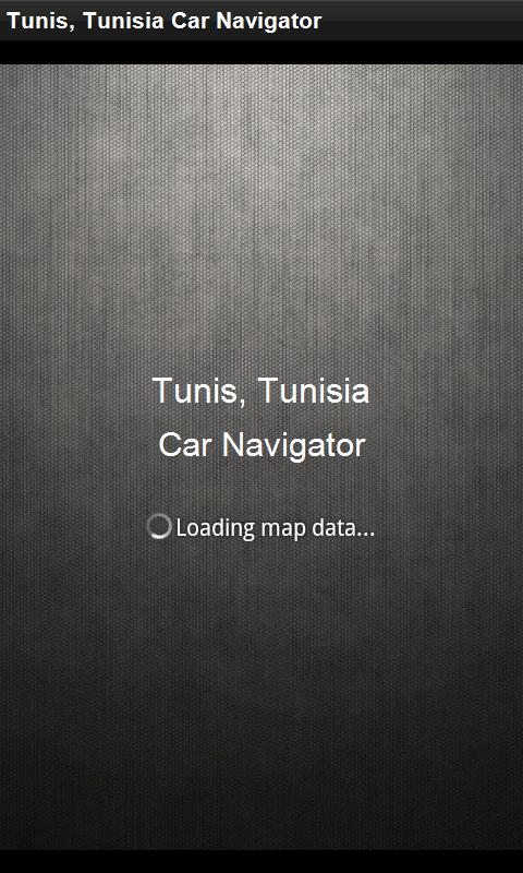 Car Navigator Tunis, Tunisia 1.0