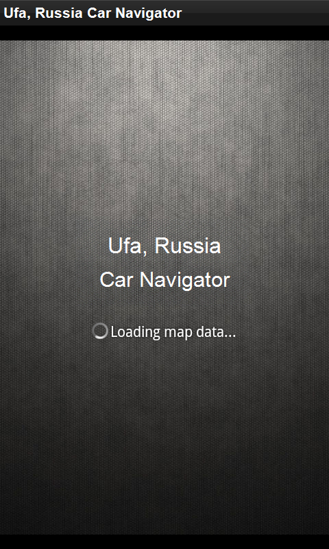 Car Navigator Ufa, Russia 1.1