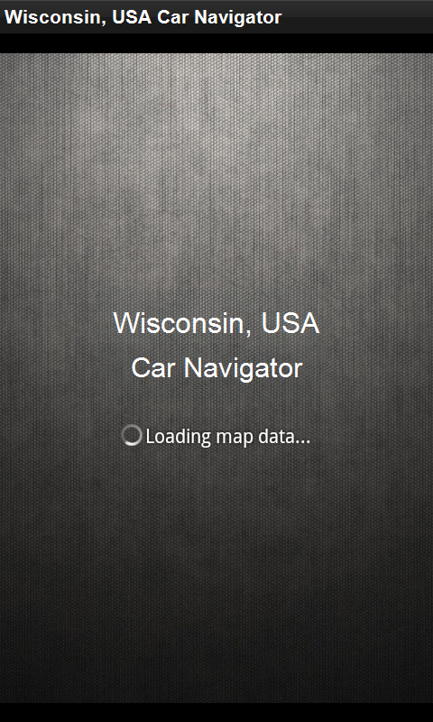 Car Navigator Wisconsin, USA 1.1