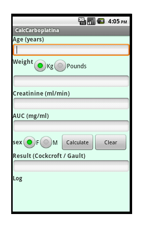 Carboplatin Dose Calculator 2 2.0