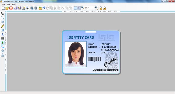 Card Label Designing Software 7.3.0.1